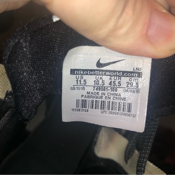 Nike hyperdunk 2015 mens sneakers runners trainers size 11.5 - Picture 8 of 8